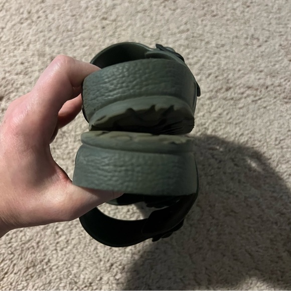 Birkenstock Size 39 Arizona Eva Plastic Sandals Dark Green 39 (8-8.5 women's) - Picture 6 of 7